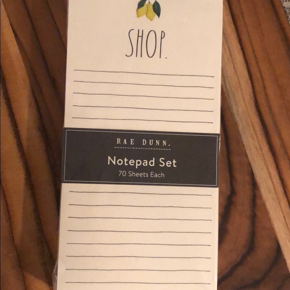 NWT Rae Dunn Pen Set + Notepad Set - Picture 4 of 5
